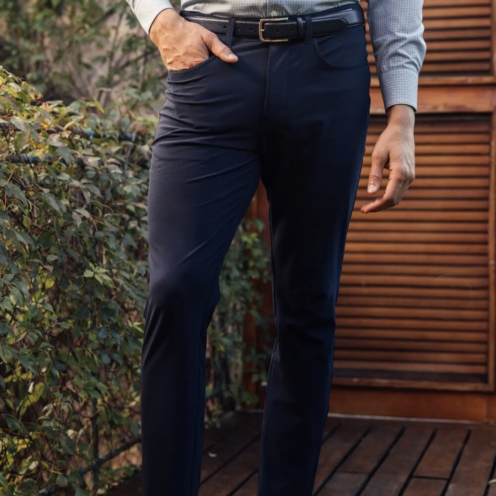 MIZZEN + MAIN - Helmsman for 5-pocket Pants (navy) - Picture 3 of 5